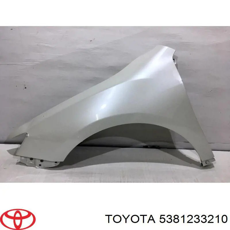 5381233210 Toyota guardabarros delantero izquierdo