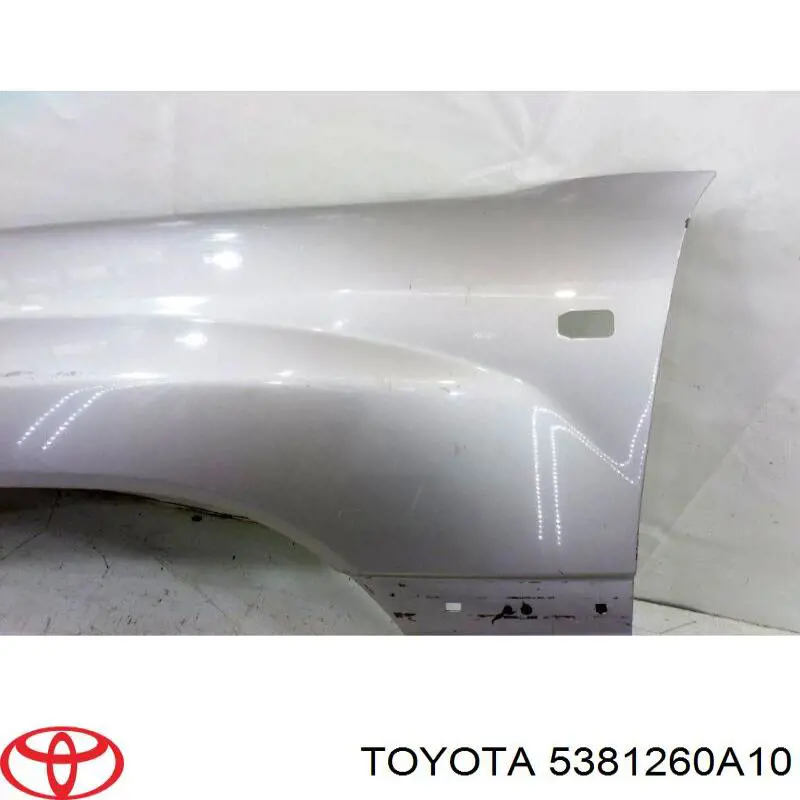 Aleta delantera izquierda 5381260A10 Toyota