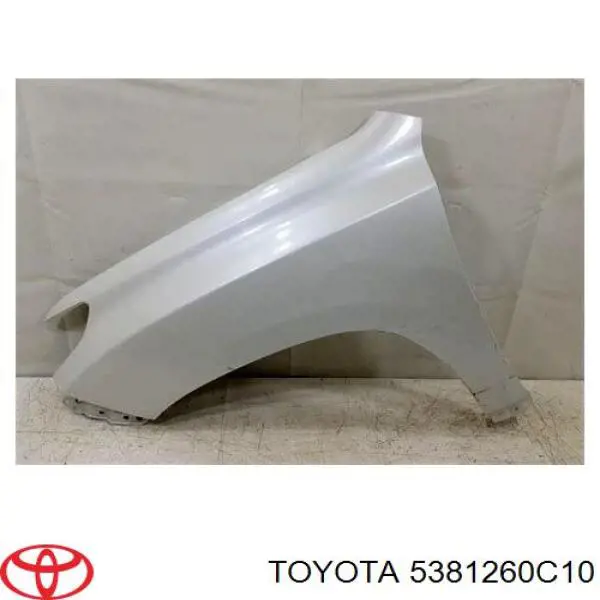 Aleta delantera izquierda Toyota 5381260C10 precio, desde 108,10 EUR