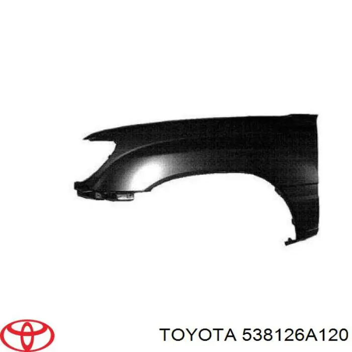  Aleta delantera izquierda Toyota Land Cruiser 