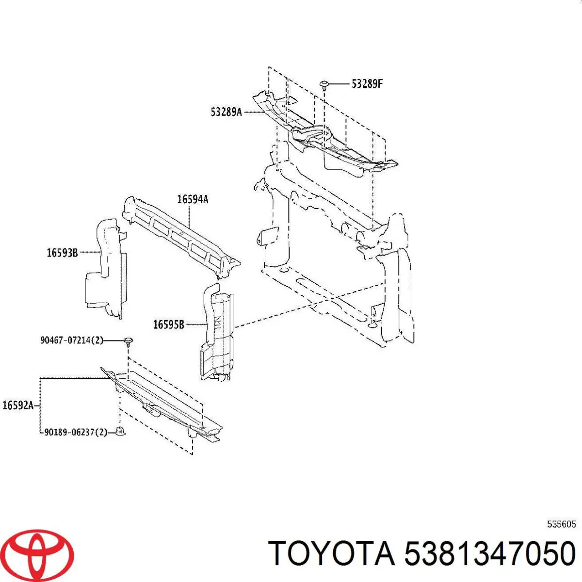 5381347050 Toyota