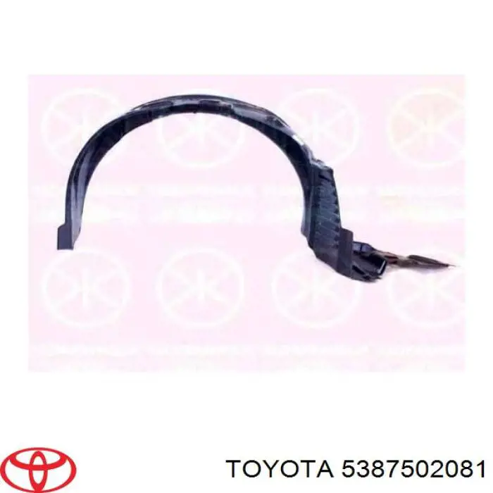 Comprar 5387502081 Toyota Paso de rueda delantero derecho