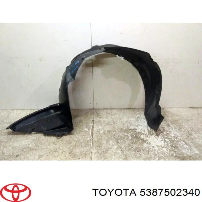 Guardabarros interior derecho, aleta delantera Toyota 5387502340 precio, desde 43,38 EUR