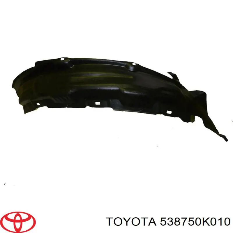 Guardabarros interior derecho, aleta delantera Toyota 538750K010 precio, desde 21,47 EUR