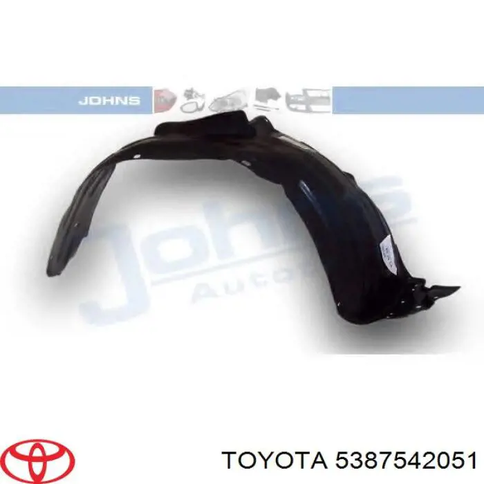 Comprar 5387542051 Toyota Paso de rueda delantero derecho