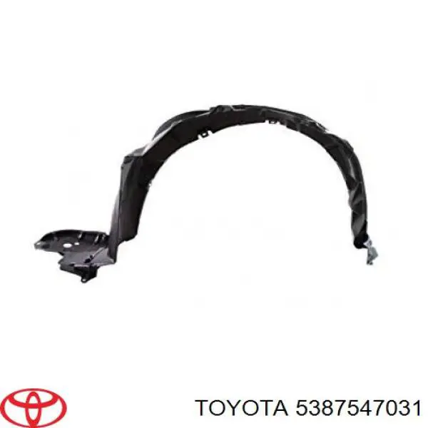 Guardabarros interior derecho, aleta delantera Toyota 5387547031 precio, desde 25,92 EUR