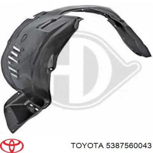 Comprar 5387560043 Toyota Paso de rueda delantero derecho