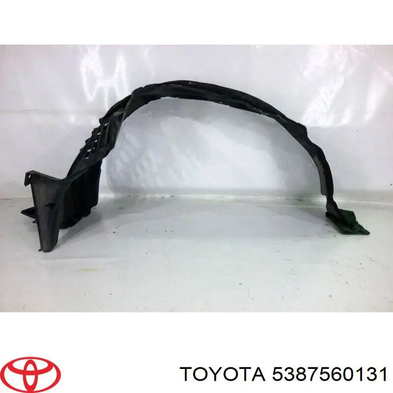 5387560131 Toyota guardabarros interior, aleta delantera, derecho