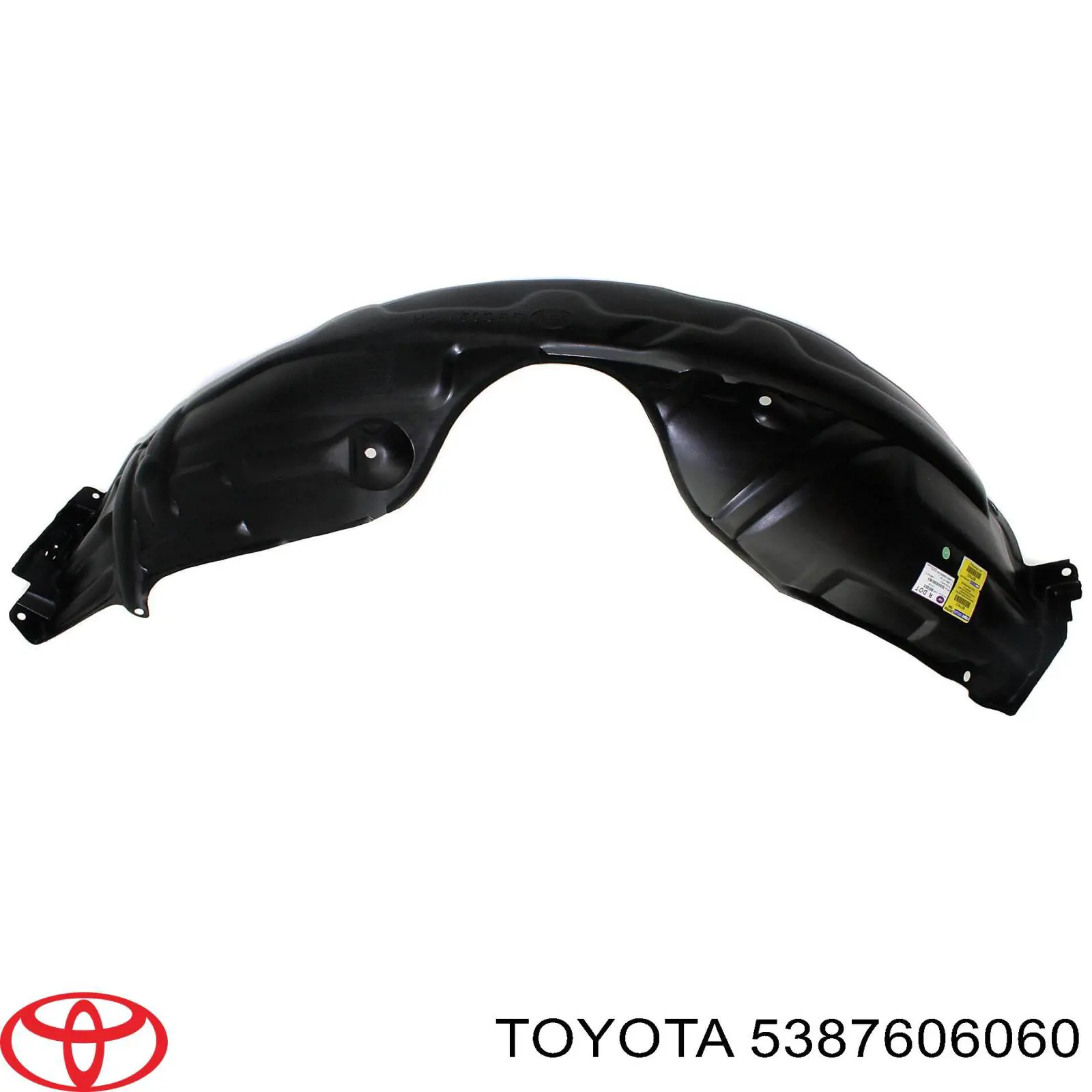 Guardalodos interior izquierdo, guardafango delantero Toyota 5387606060 precio, desde 19,16 EUR
