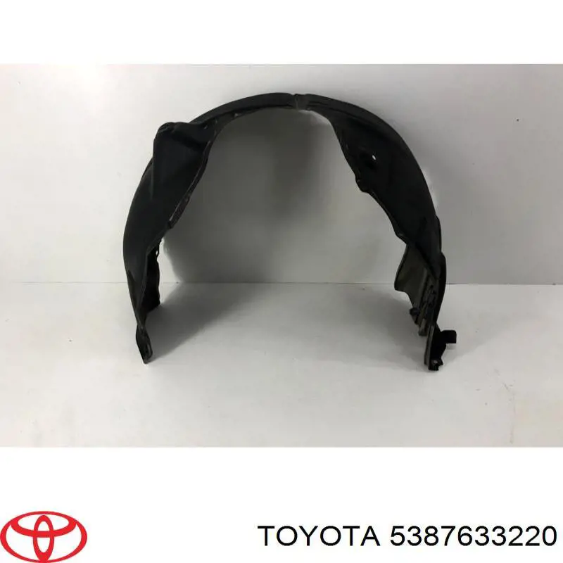 5387633220 Toyota guardabarros interior, aleta delantera, izquierdo