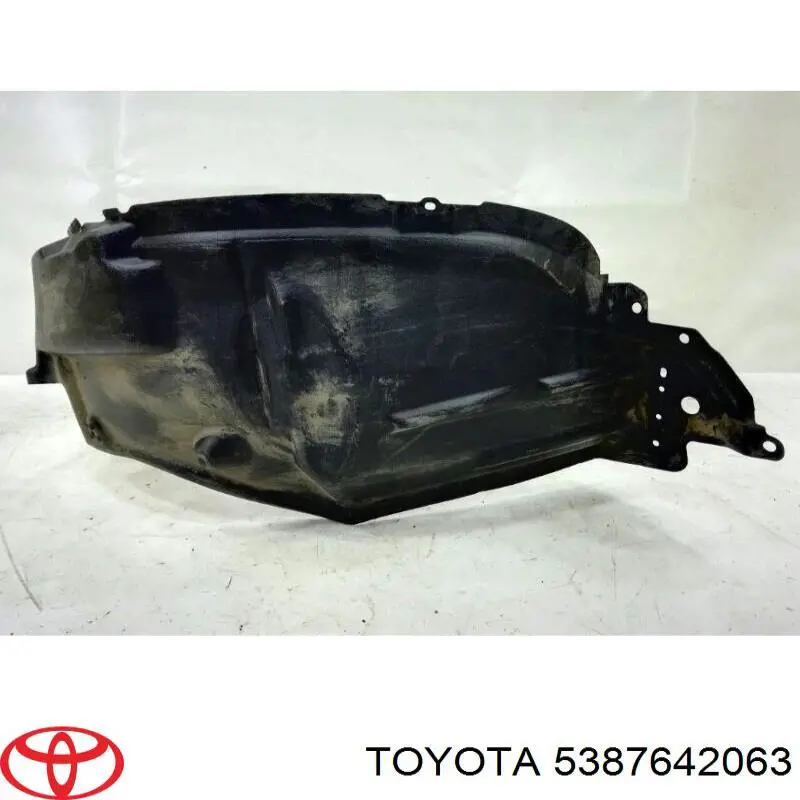 5387642063 Toyota guardabarros interior, aleta delantera, izquierdo