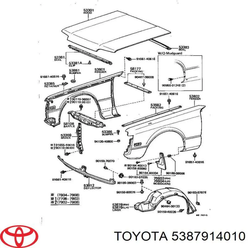 5387914010 Toyota