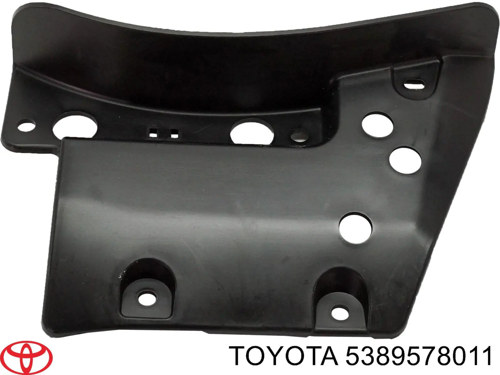 5389578011 Toyota faldilla de parachoques delantero derecha