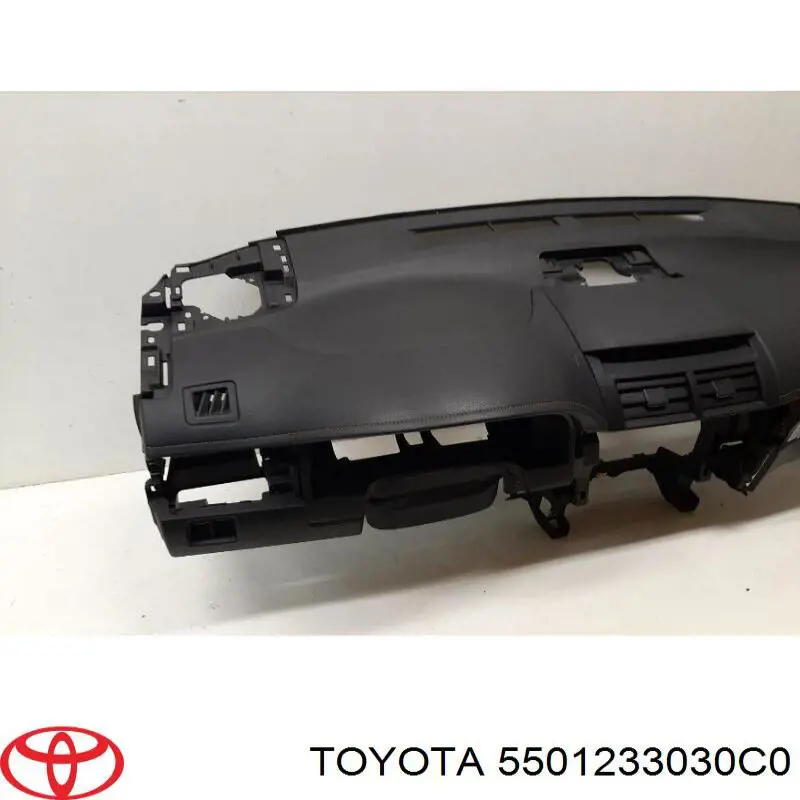 5501233030C0 Toyota tapa de el tablero instrumentos airbag depasajero "torpedo"