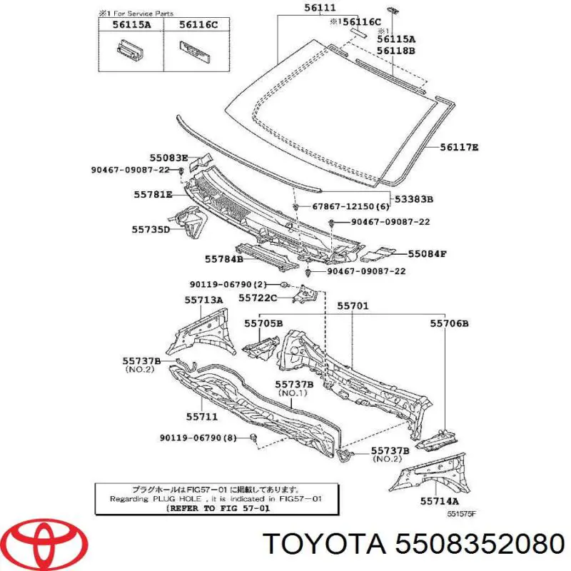 5508352080 Toyota