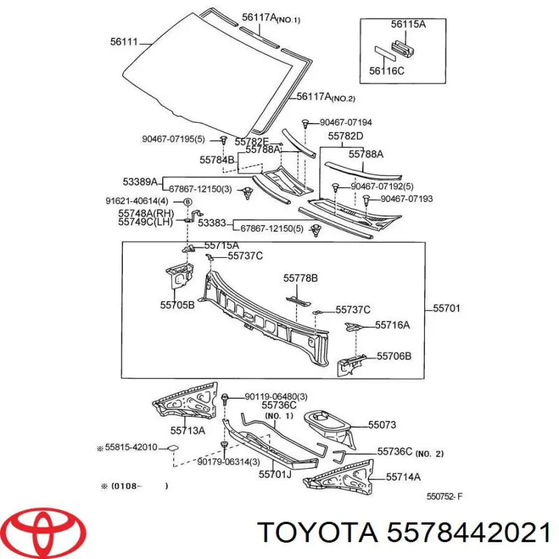  Toyota 5578442021 precio, desde 157,70 EUR