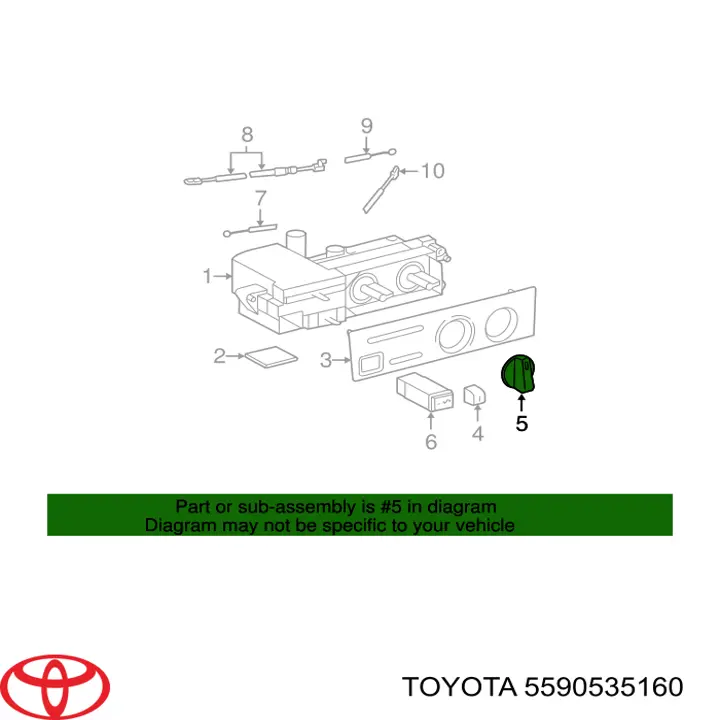 5590535160 Toyota