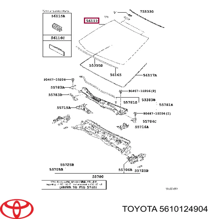 5610124904 Toyota