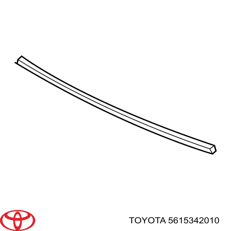 Moldura superior del parabrisas Toyota 5615342010 precio, desde 22,68 EUR