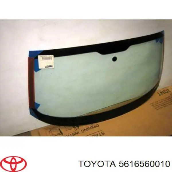 5616560010 Toyota moldura de parabrisas izquierda