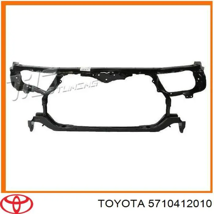 5710412010 Toyota soporte de radiador inferior (panel de montaje para foco)