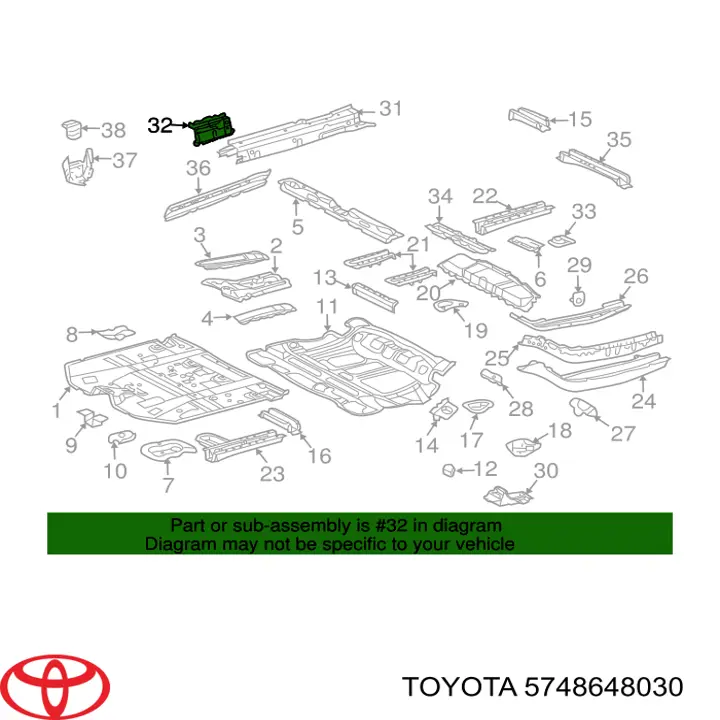 5748648030 Toyota