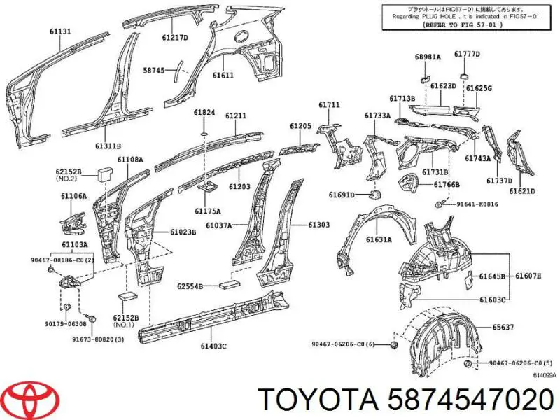  Toyota 5874547020 precio, desde 21,20 EUR