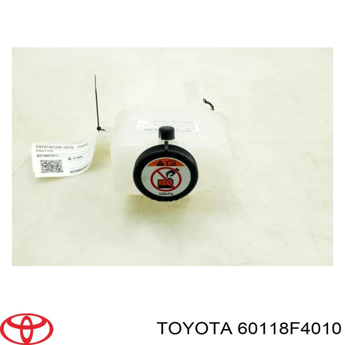 Listón embellecedor/protector, guardabarros delantero derecho para Toyota C-HR (X10)