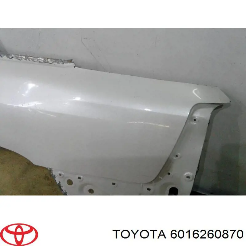 Guardabarros trasero izquierdo para Toyota Land Cruiser (J200)