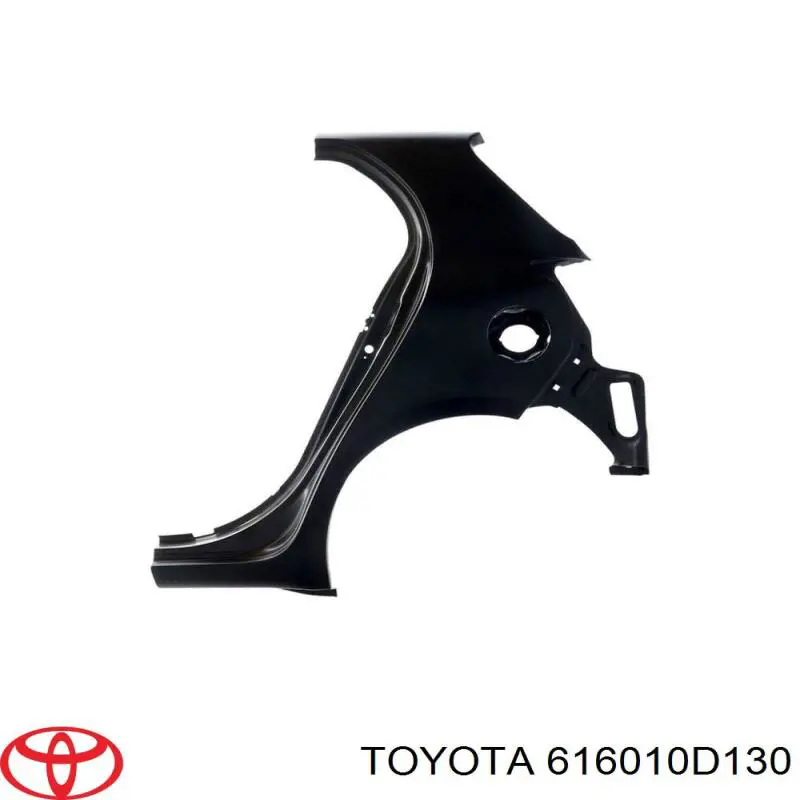 616010D130 Toyota Aleta trasera derecha