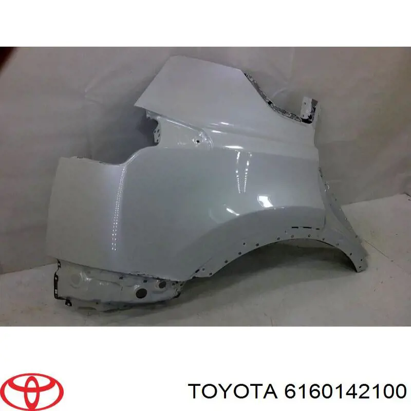 Guardabarros trasero derecho para Toyota RAV4 (A4)
