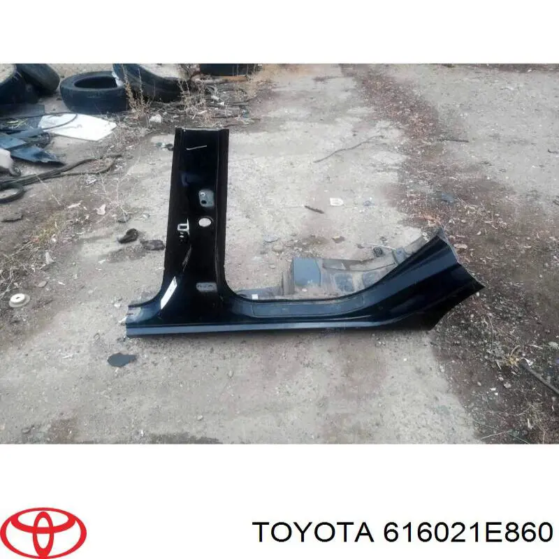 Guardabarros trasero izquierdo para Toyota Corolla (E12)