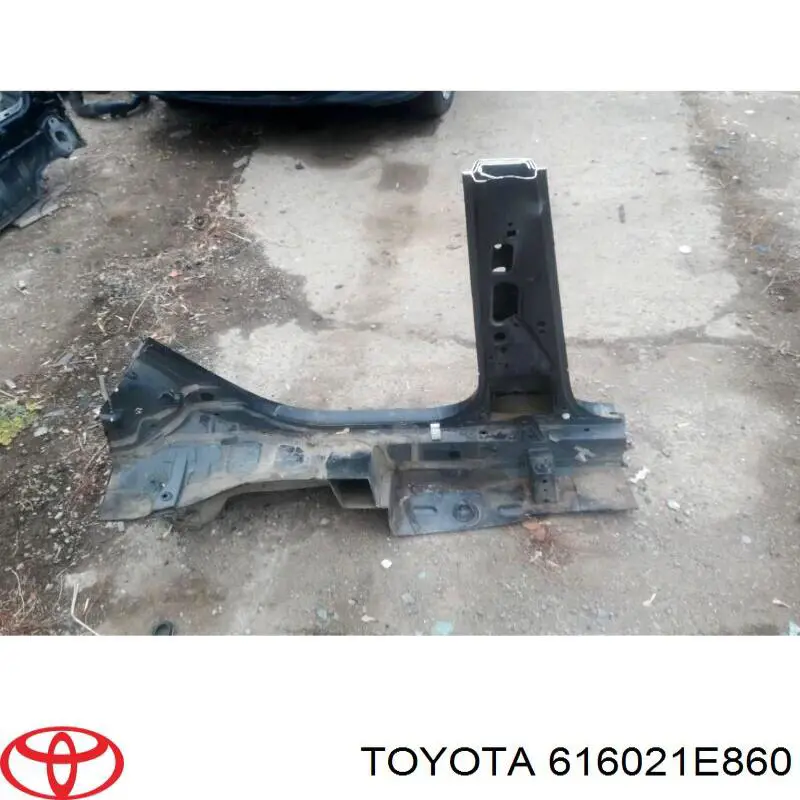 Aleta trasera izquierda Toyota 616021E860 precio, desde 783,06 EUR