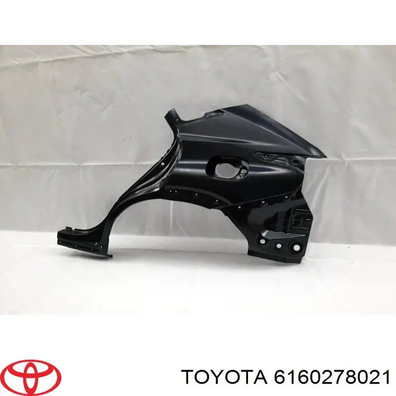 6160278021 Toyota guardabarros trasero izquierdo