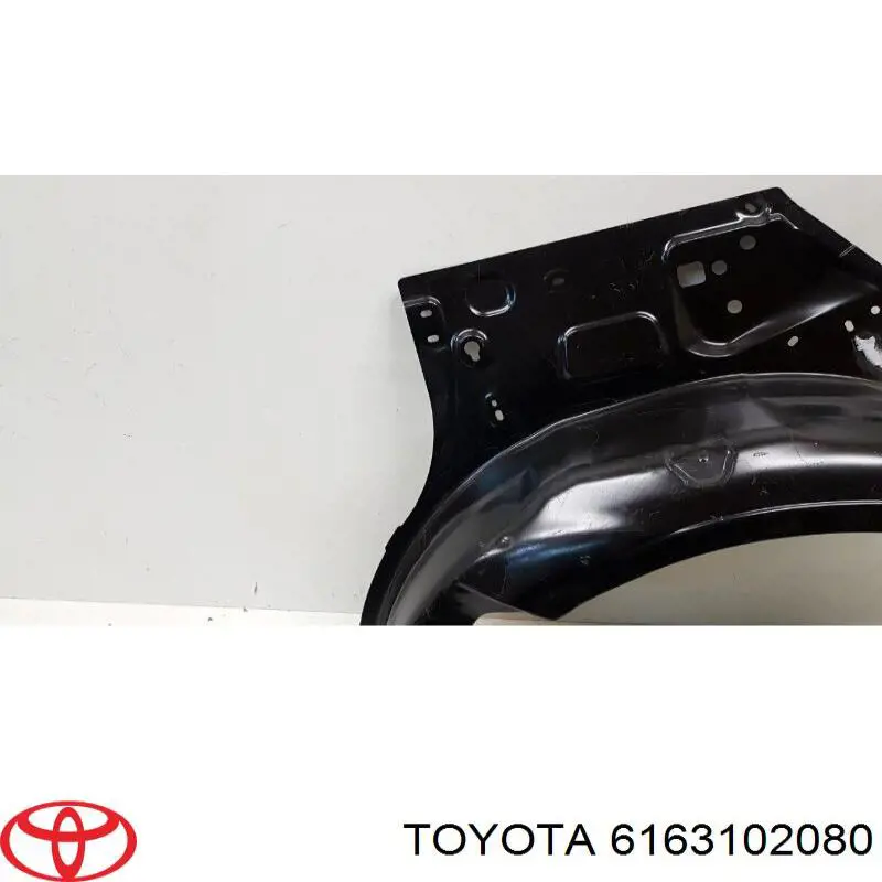 6163102080 Toyota Arco de guardabarros trasero derecho