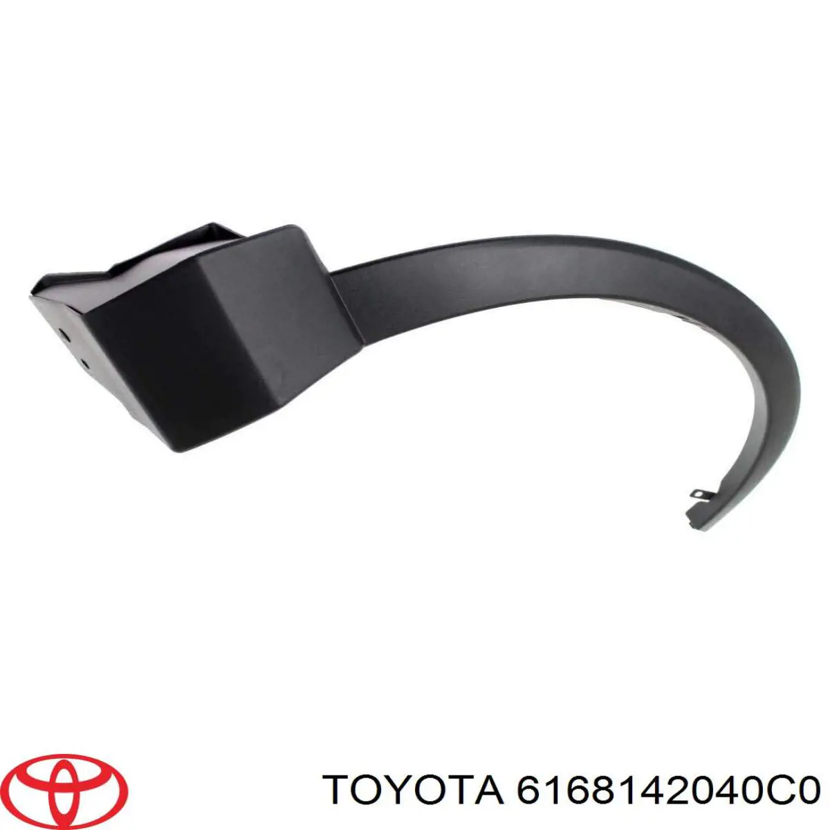 Aletín guardabarros trasero derecho para Toyota RAV4 (XA2)