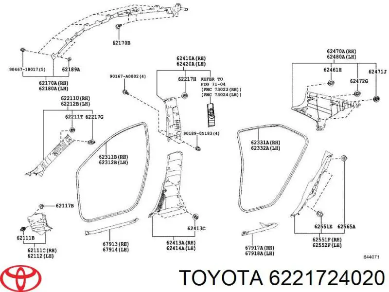 Comprar 6221724020 Toyota 