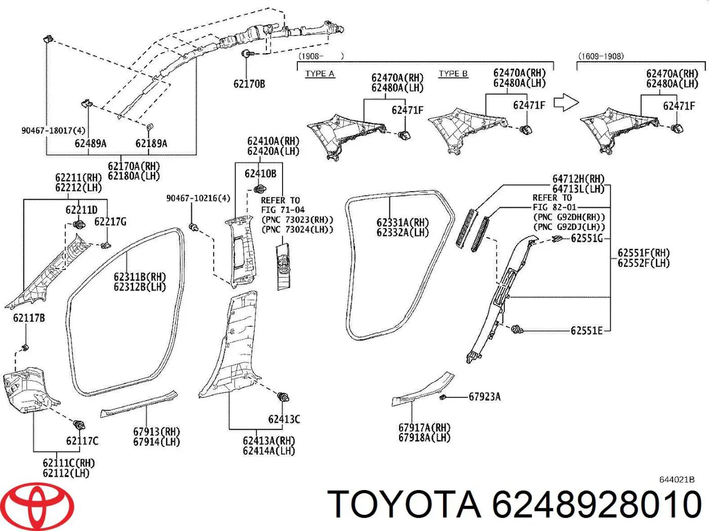 6248928010 Toyota