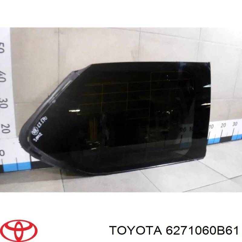 6271060B61 Toyota ventanilla costado superior derecha (lado maletero)