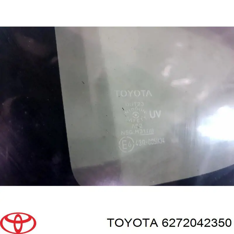 6272042350 Toyota luna custodia lateral izquierda corrediza