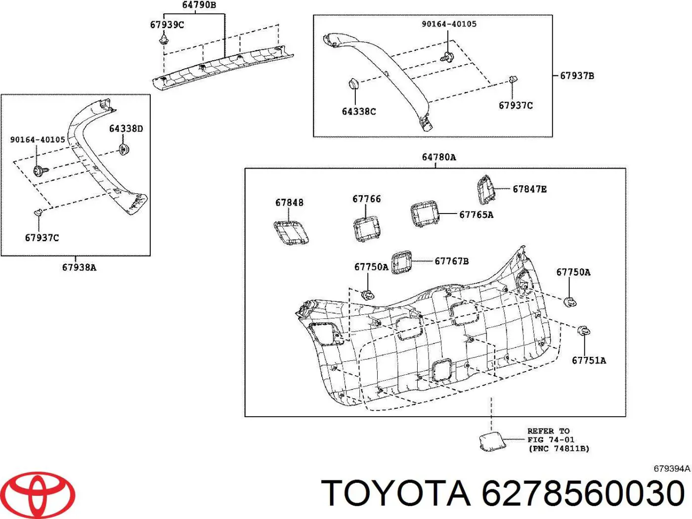  Toyota 6278560030 precio, desde 5,17 EUR