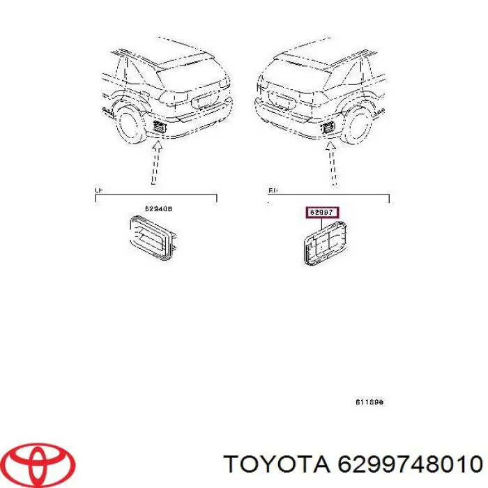 6299748010 Toyota