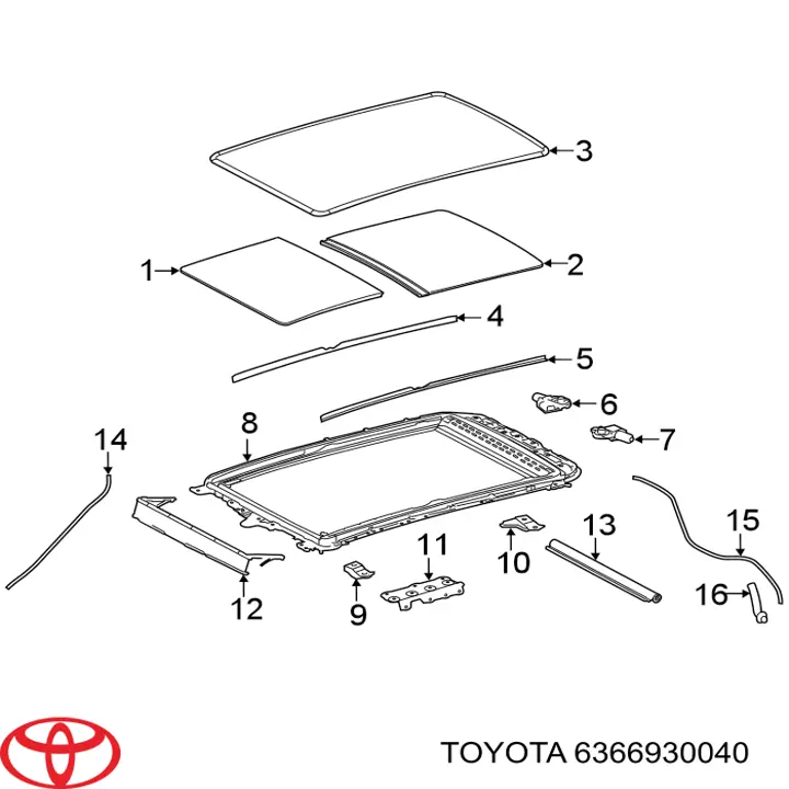 6366930040 Toyota