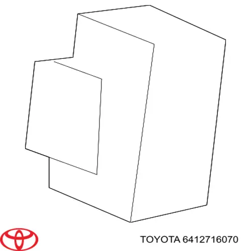  Toyota 6412716070 precio, desde 15,49 EUR