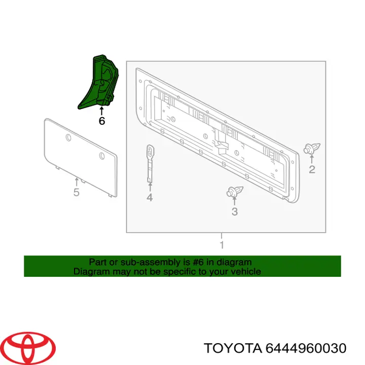 6444960030 Toyota