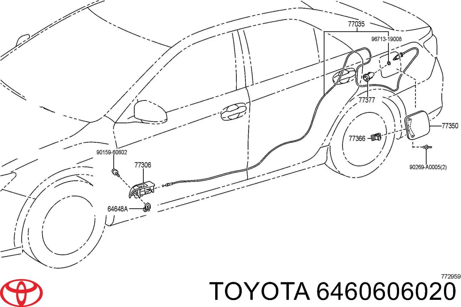 6460606020 Toyota