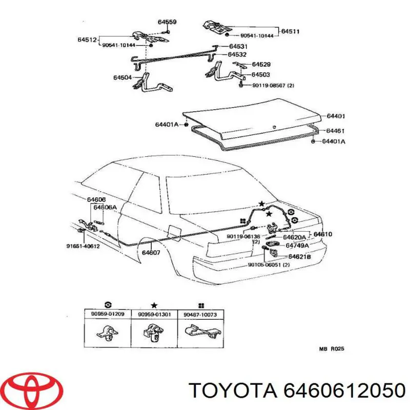 6460612050 Toyota