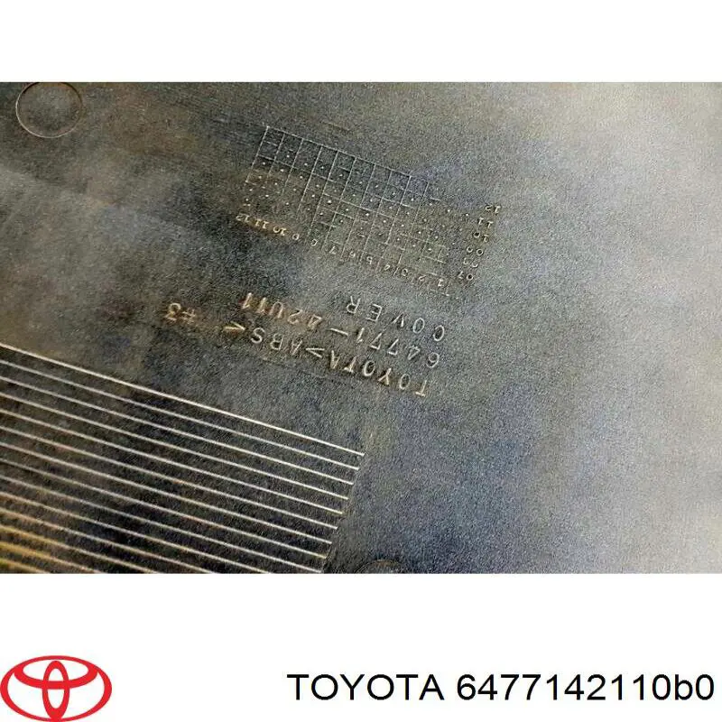 Comprar 6477142110B0 Toyota Funda de rueda de repuesto