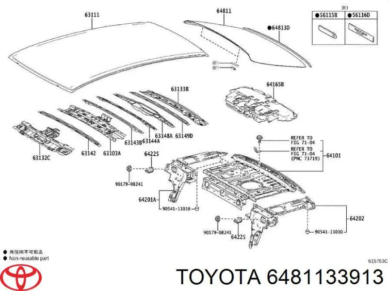 6481133913 Toyota