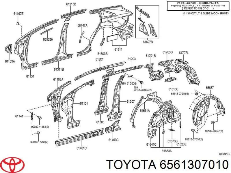 6561307010 Toyota